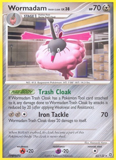 Wormadam Trash Cloak #43/132
