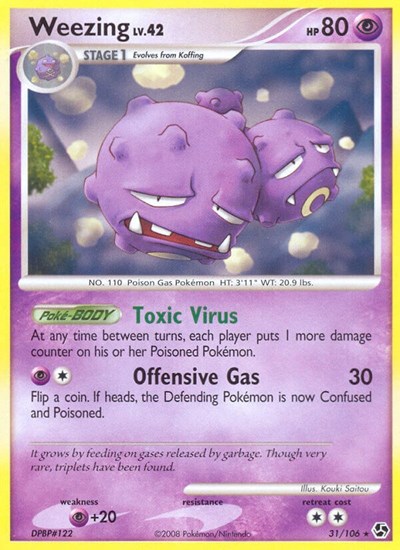Weezing #31/106