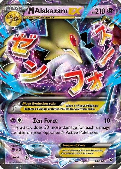 M Alakazam EX #26/124