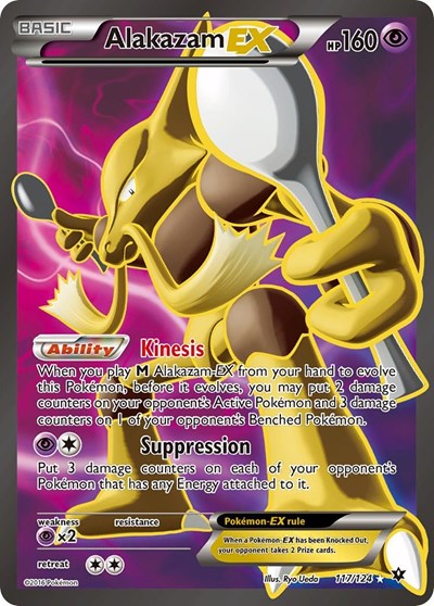 Alakazam EX #117/124