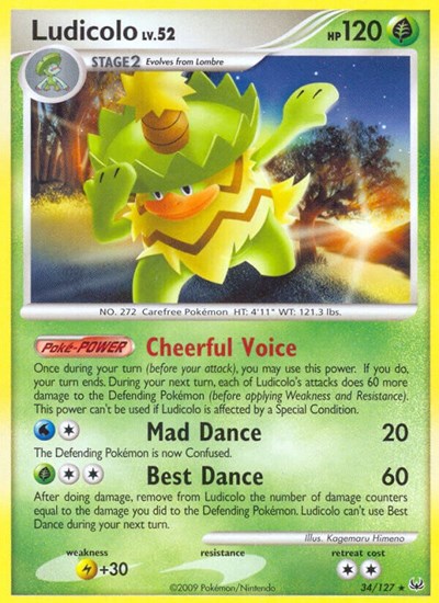 Ludicolo #34/127
