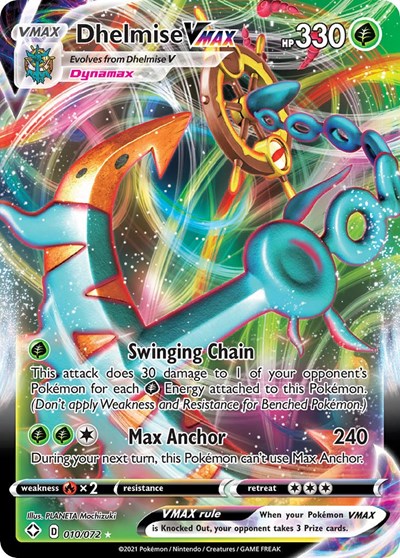 Dhelmise VMAX #10/72