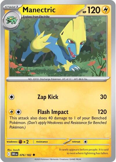 Manectric #76/182