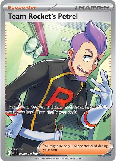 Team Rocket's Petrel #226/182