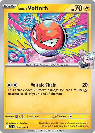 Iono's Voltorb #47/159