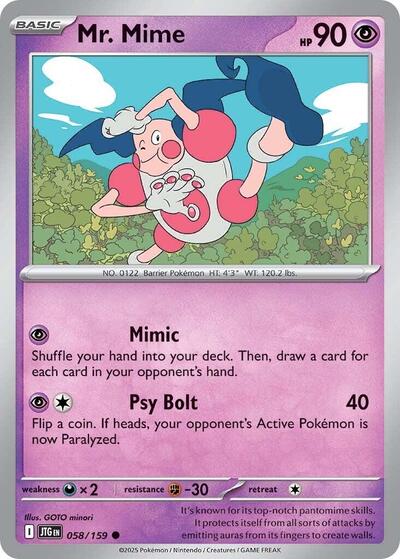 Mr. Mime #58/159