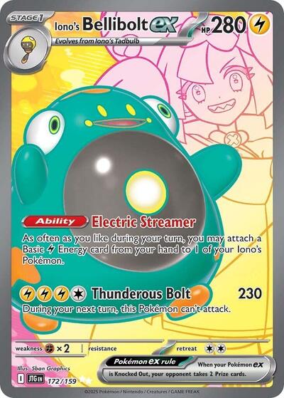 Iono's Bellibolt ex #172/159