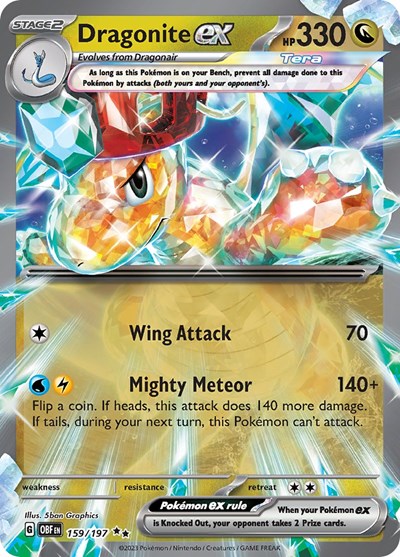 Dragonite ex #159/197