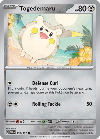 Togedemaru #151/197