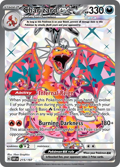 Charizard ex #215/197