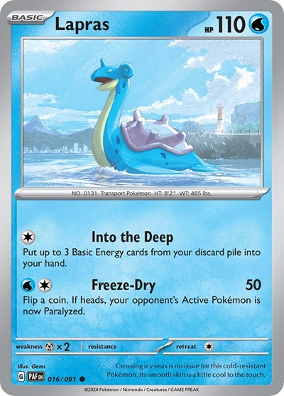 Lapras #16/91