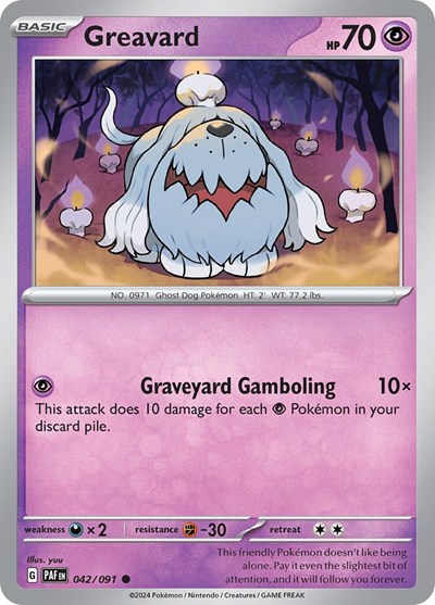 Greavard #42/91