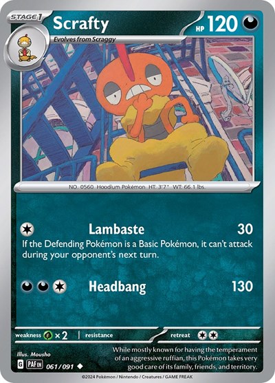 Scrafty #61/91