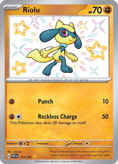 Riolu #173/91