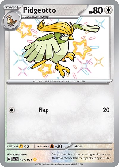 Pidgeotto #197/91
