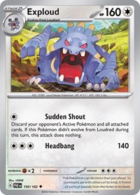 Exploud #150/182