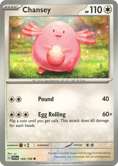 Chansey #144/198