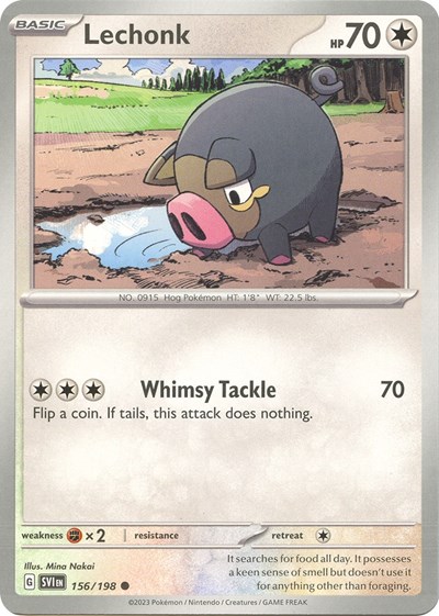 Lechonk #156/198