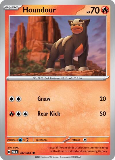 Houndour #7/64