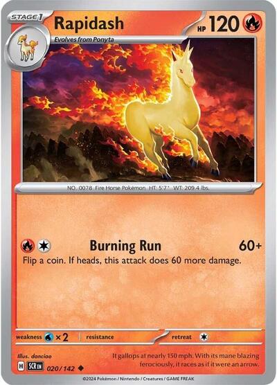 Rapidash #20/142