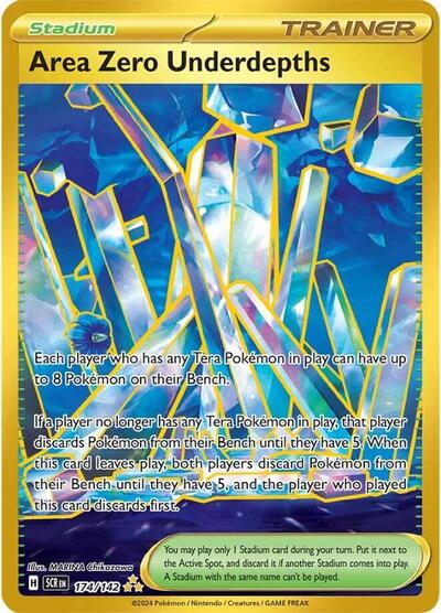Area Zero Underdepths #174/142