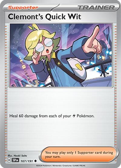 Clemont's Quick Wit #167/191