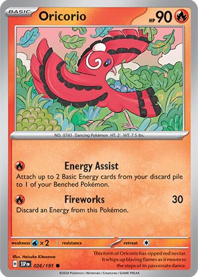 Oricorio #26/191