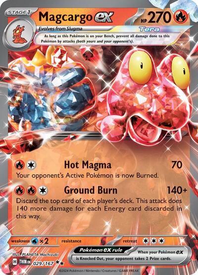 Magcargo ex #29/167