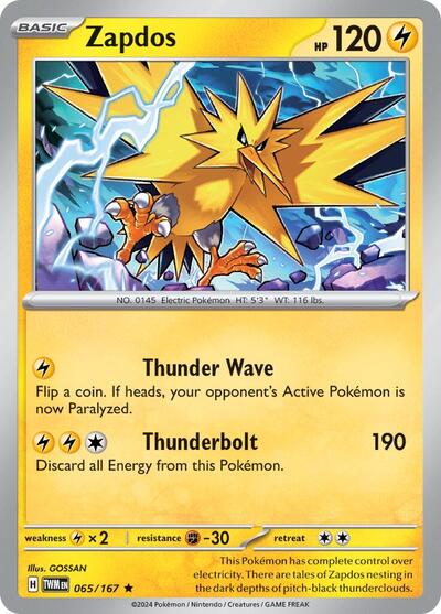 Zapdos #65/167