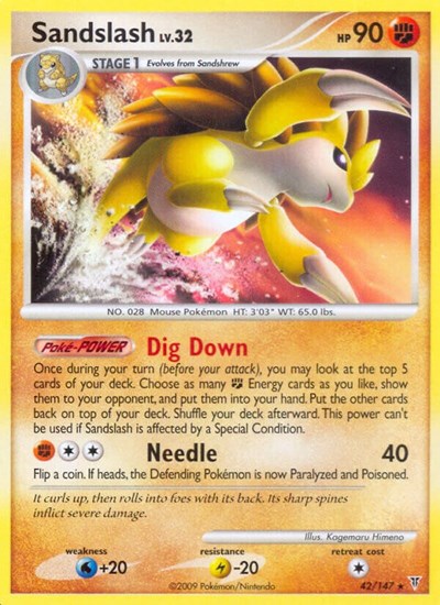 Sandslash #42/147