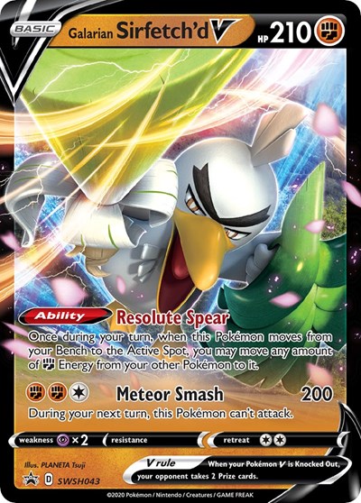 Galarian Sirfetch'd V #SWSH043