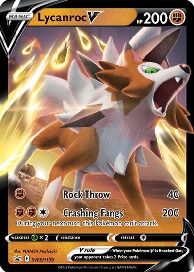 Lycanroc V #SWSH199