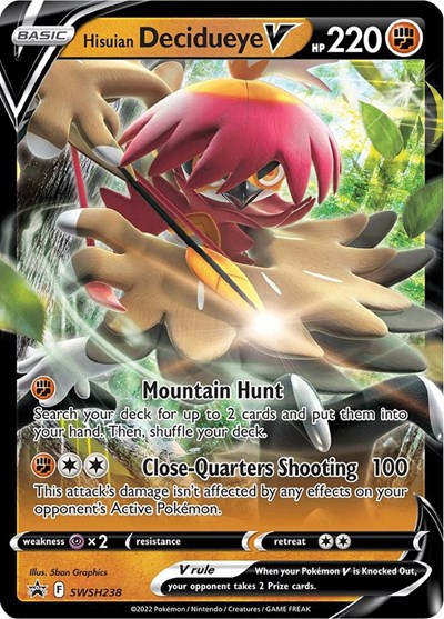 Hisuian Decidueye V #SWSH238