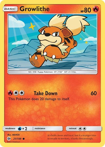 Growlithe #21/149