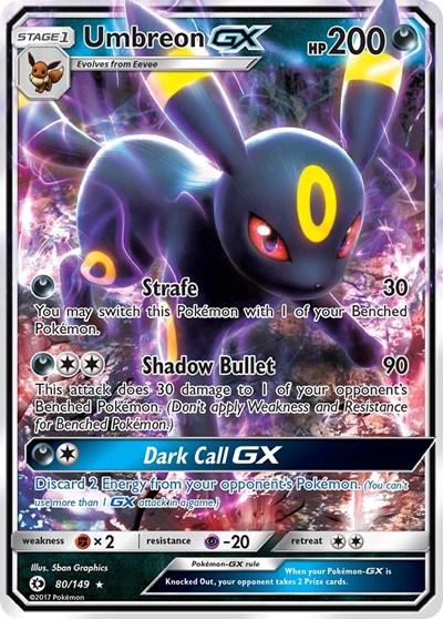Umbreon GX #80/149