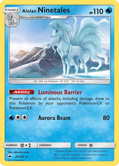 Alolan Ninetales #28/147