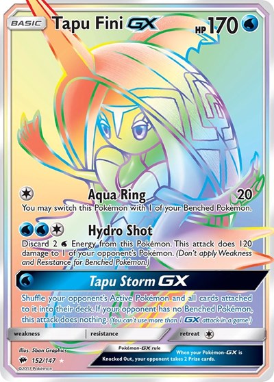 Tapu Fini GX #152/147