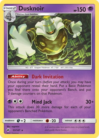 Dusknoir #53/147