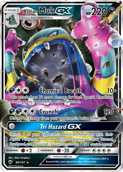Alolan Muk GX #84/147