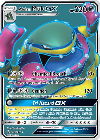 Alolan Muk GX #138/147