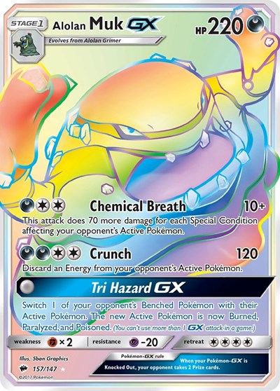 Alolan Muk GX #157/147