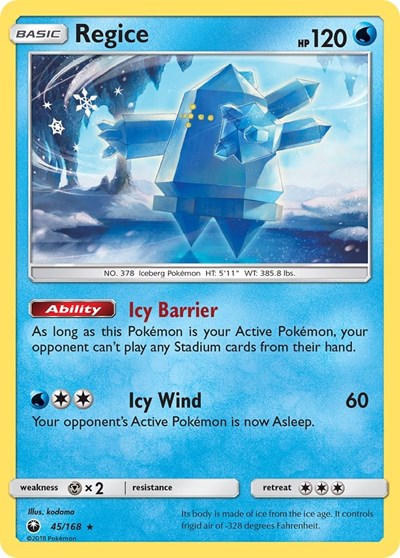 Regice #45/168