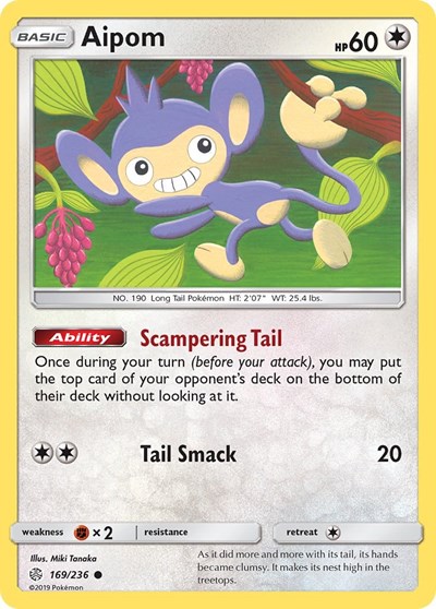 Aipom #169/236