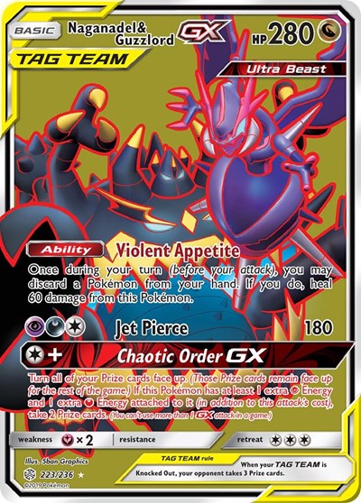 Naganadel & Guzzlord GX #223/236