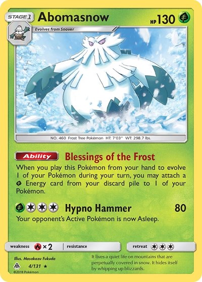 Abomasnow #4/131