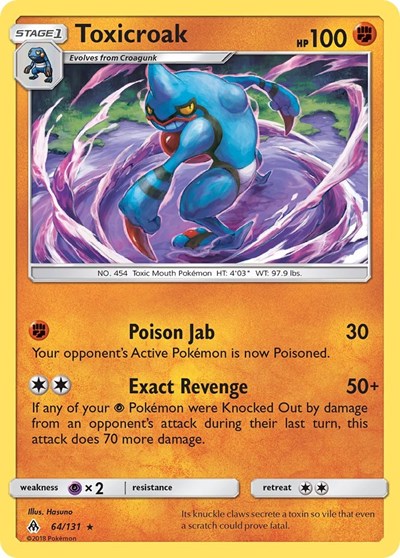 Toxicroak #64/131