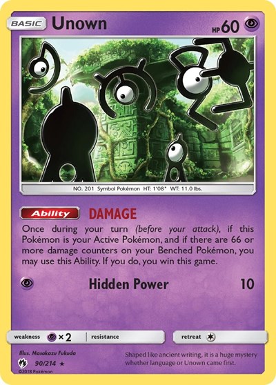 Unown #90/214