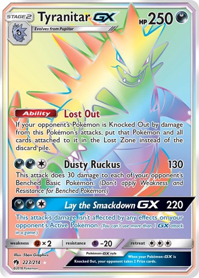 Tyranitar GX#223/214
