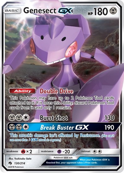 Genesect GX #130/214