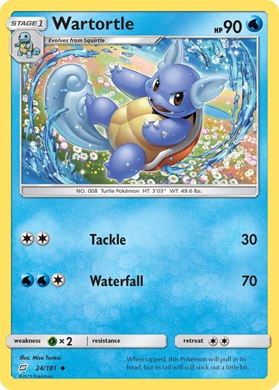 Wartortle #24/181